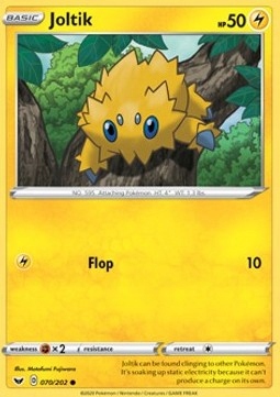 Karta Pokemon Joltik (ssh 70)