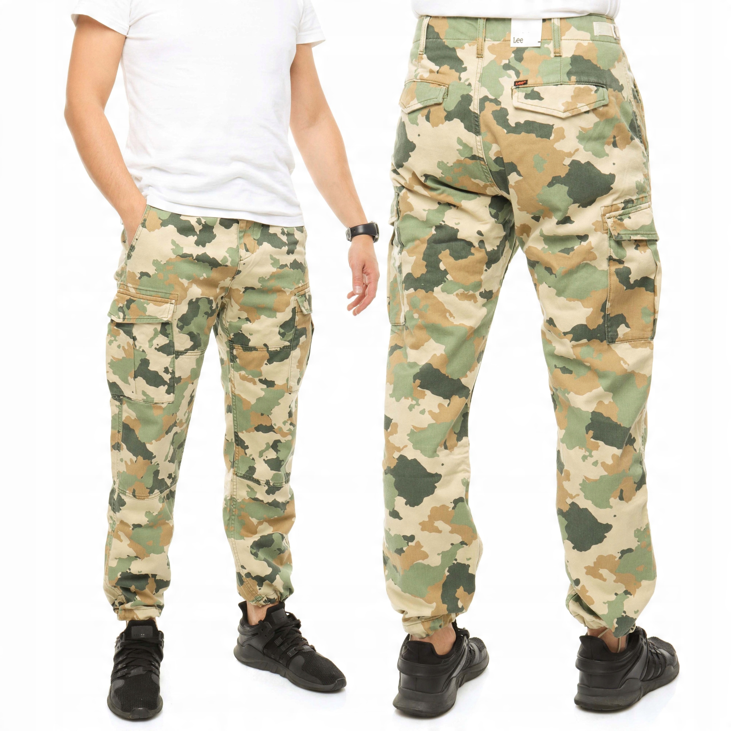 

Lee Fatigue Pant spodnie bojówki moro W28 L32