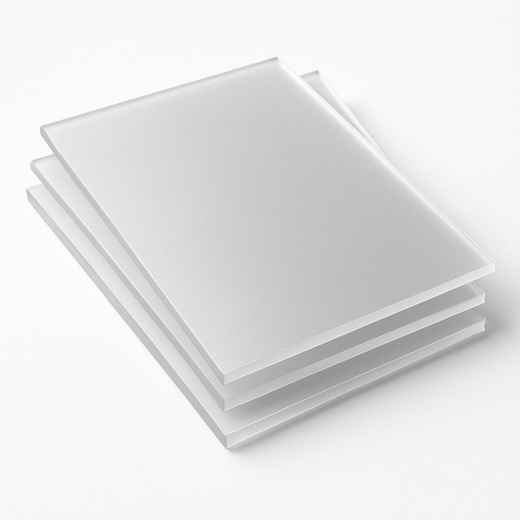 Plexi Saténová Plexi Mražená 900x800 mm -3 mm silná