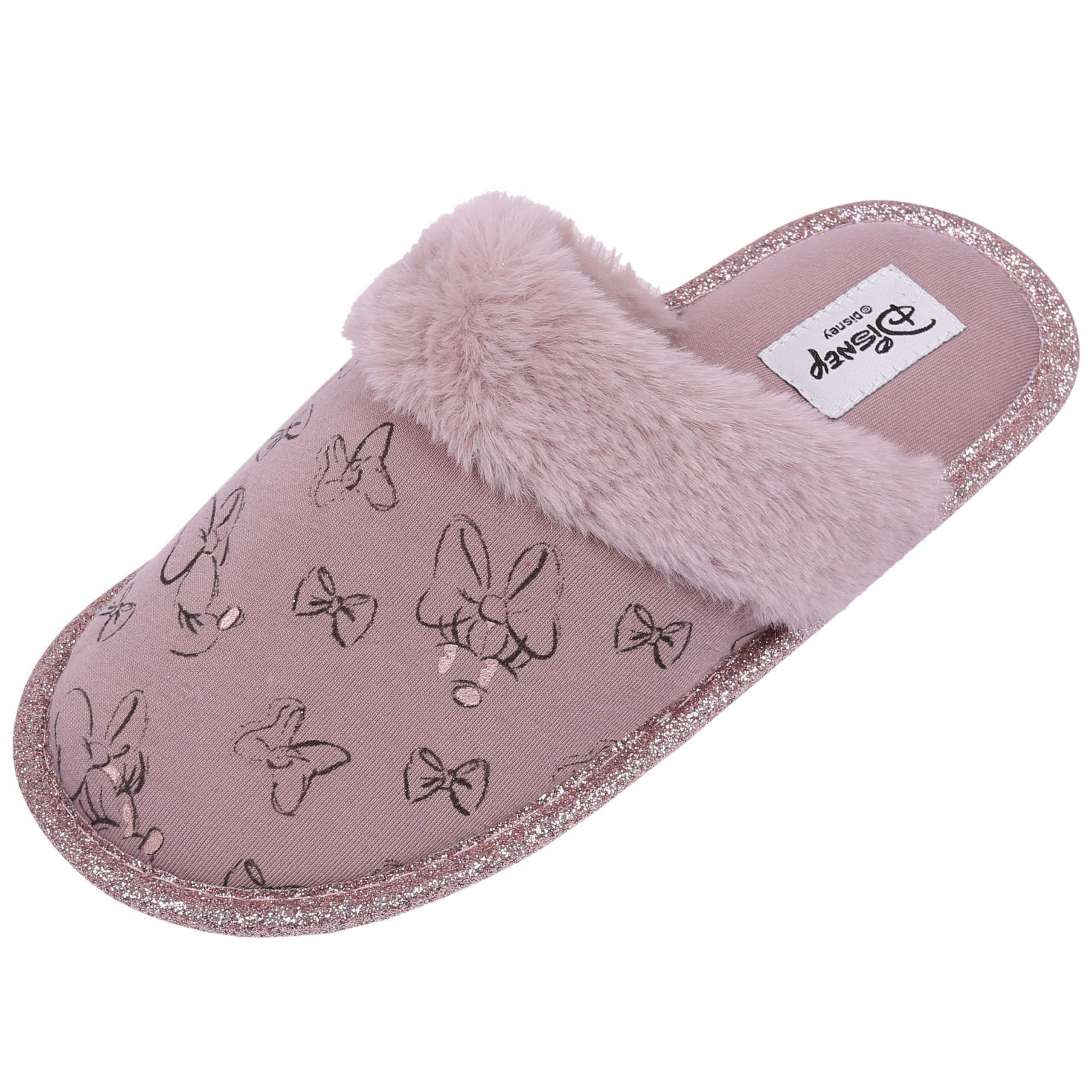 

Różowe kapcie/papcie Myszka Minnie Disney 38-39 Eu