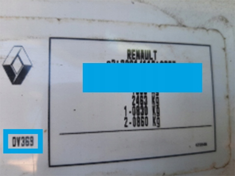 LAKIER ZAPRAWKA BEZBARWNY PATYCZKI RENAULT DV369 Rodzaj zaprawki