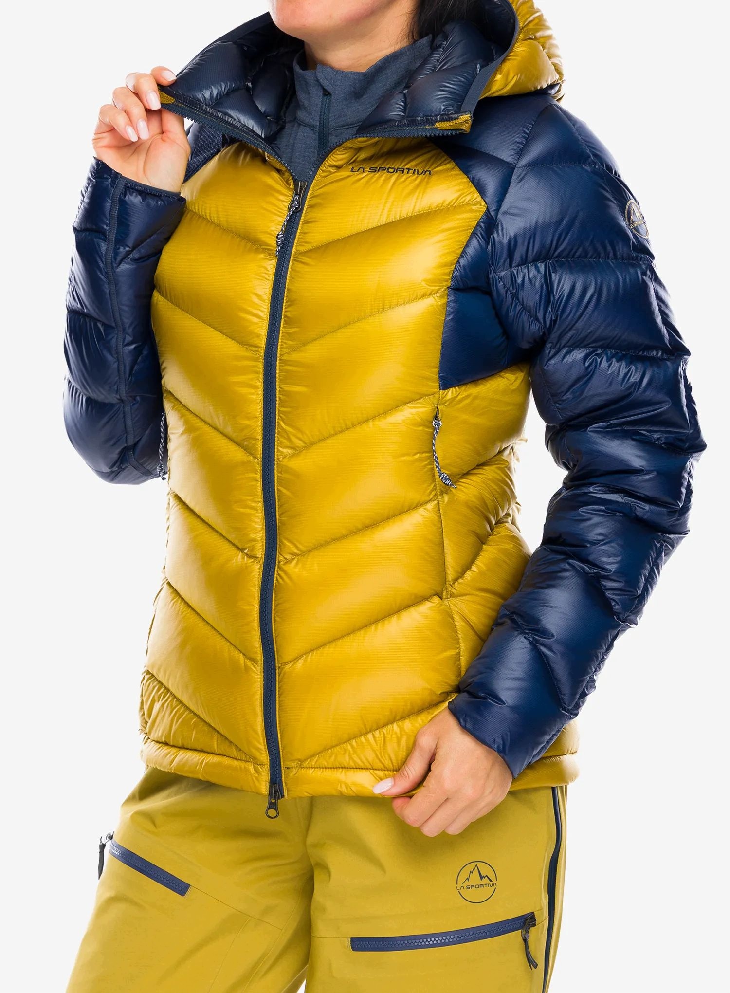 Kurtka puchowa damska La Sportiva Lumina 300 Down Jacket savana/n. sky Xs