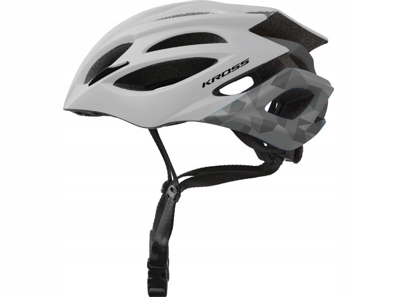 Cyklistická Přilba Kross Elevare Mtb/xc Velikost M 54-58 CM Nastavitelná Šedá