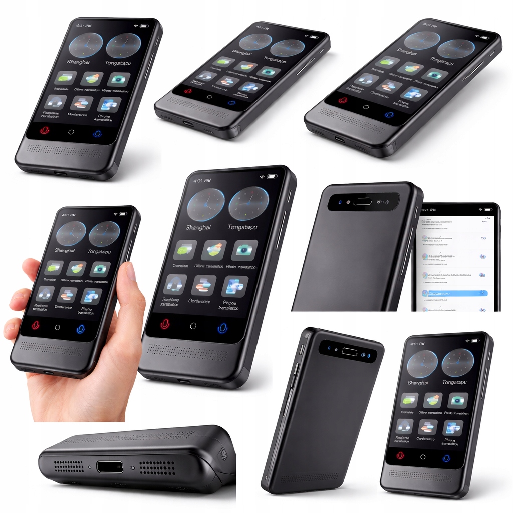 Tłumacz Głosowy Translator Inteligentny 137 Języków Ai Natychmiastowy