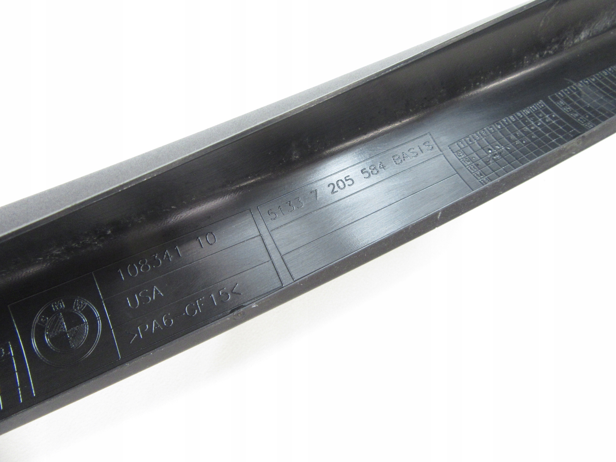 gasket cover frame door right front BMW F25 X3