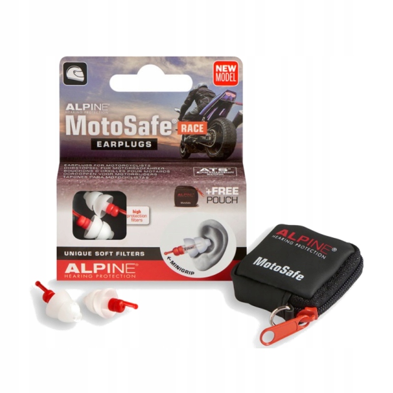 

Alpine Zatyczki Stopery Motocyklowe Motosafe Race