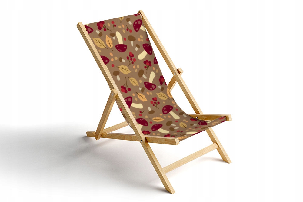 Dřevěné Lehátko jako dárek Pro Houbaře, letíme na houby