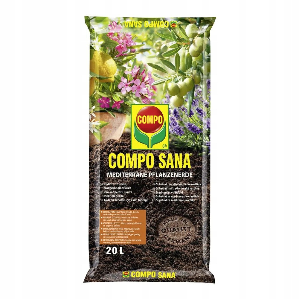 

Compo Ziemia Podłoże Do Oliwek Oleandrów Hibiskusa