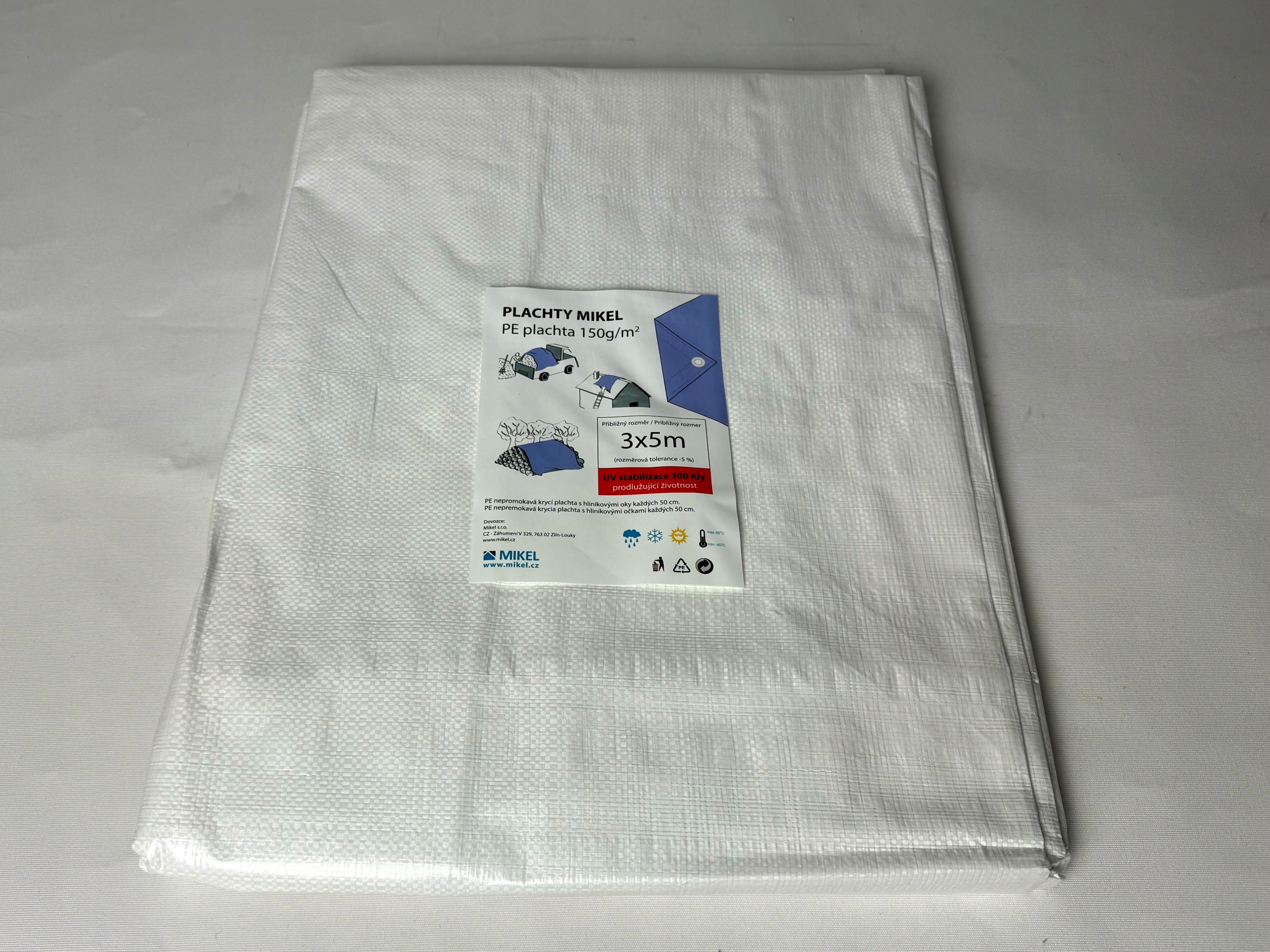 Plachta 150 g/m2 10x12m