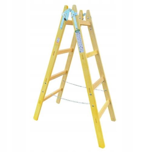 Štafle dřevěné Profi, 4 příčky, L 136,5 cm, Enpro