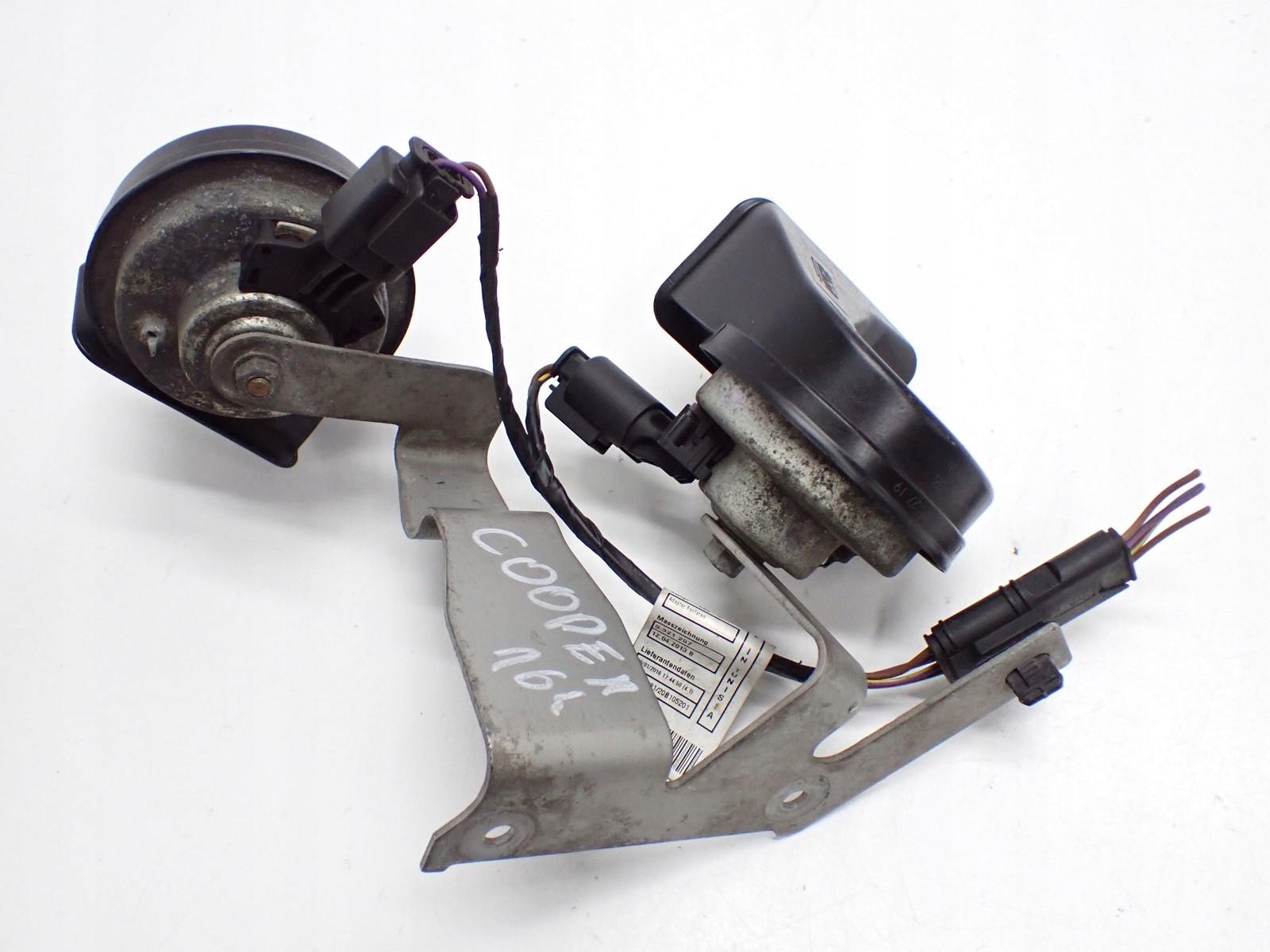 KLAKSON SYGNAŁ TRĄBKA ORYGINAŁ 7337292 MINI COOPER D F55 F56 F57 16R Wersja Europejska