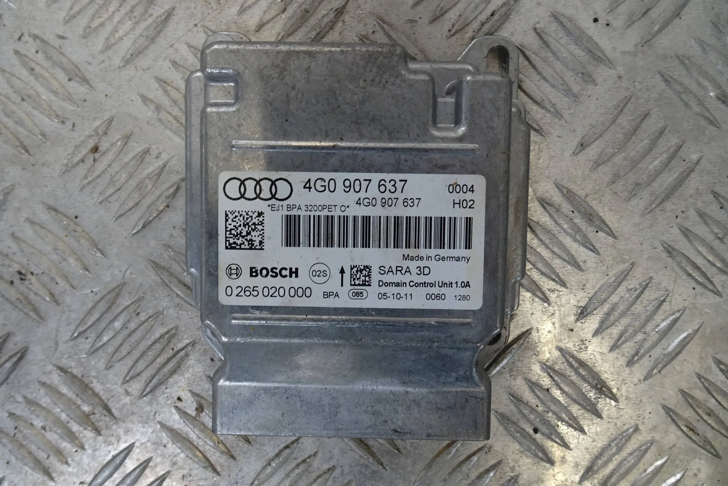 Audi A6 C7 - модуль ускорения 4G0907637