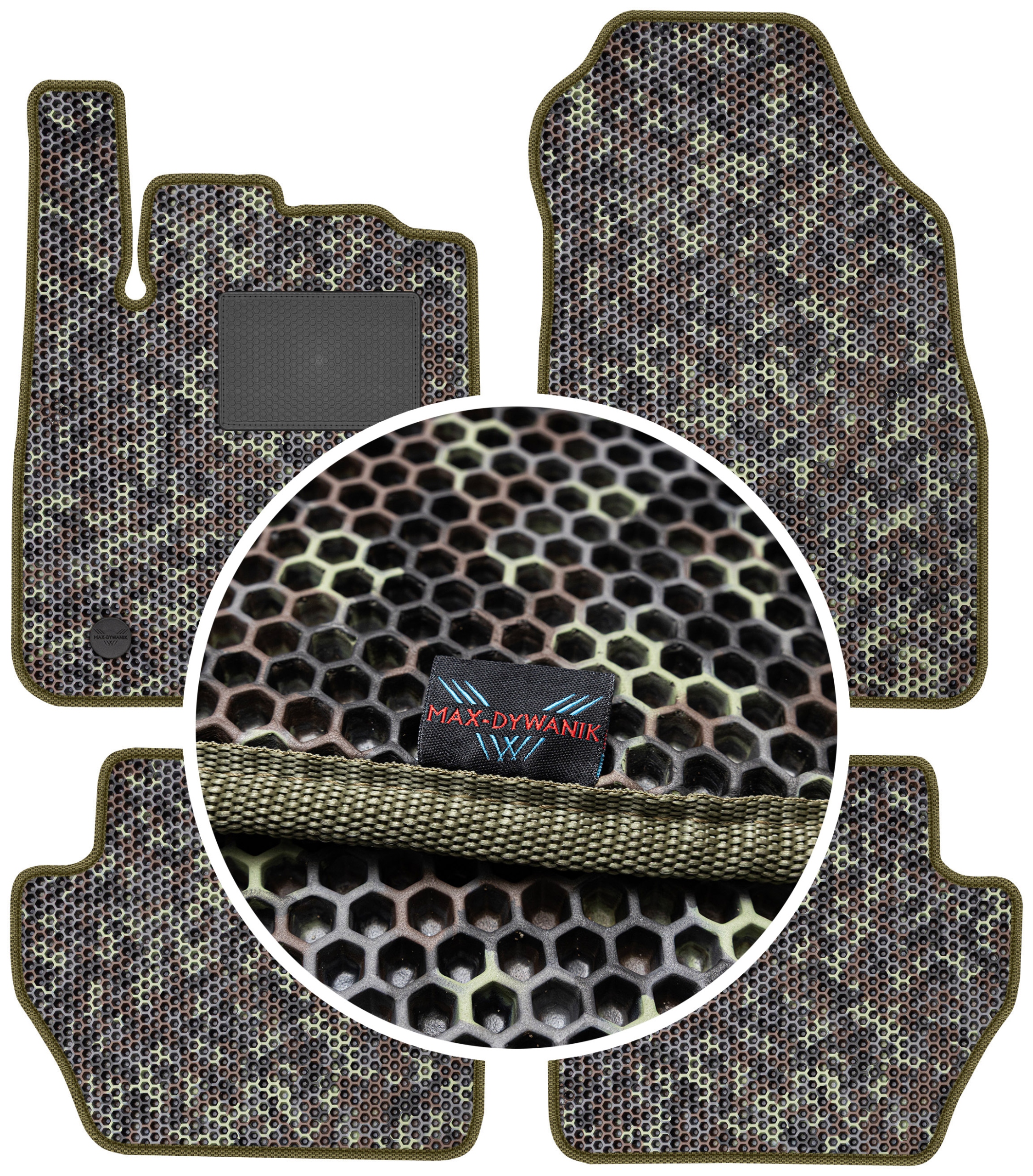 Ford Fiesta MK6 Fl 2011-2017 Gumové rohože Eva Moro