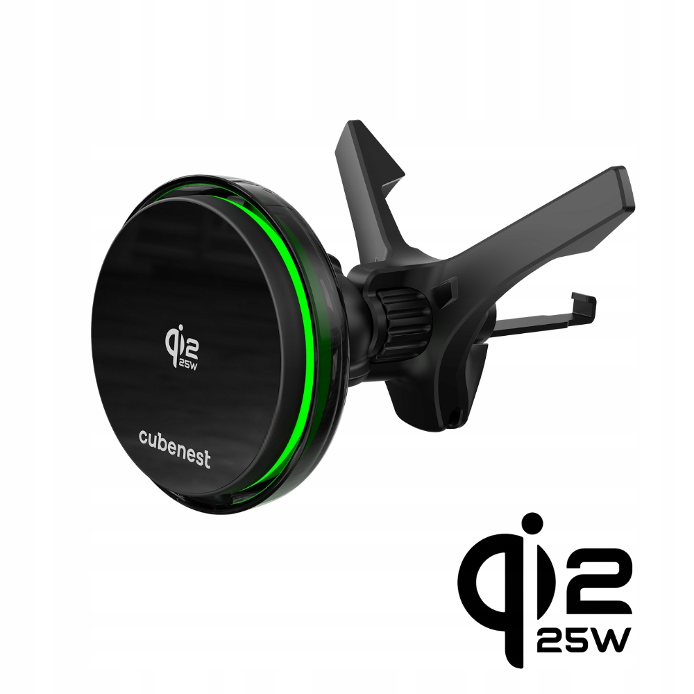 Cubenest Qi2.2 Chladící magnetická bezdrátová nabíječka do auta SQ1C3