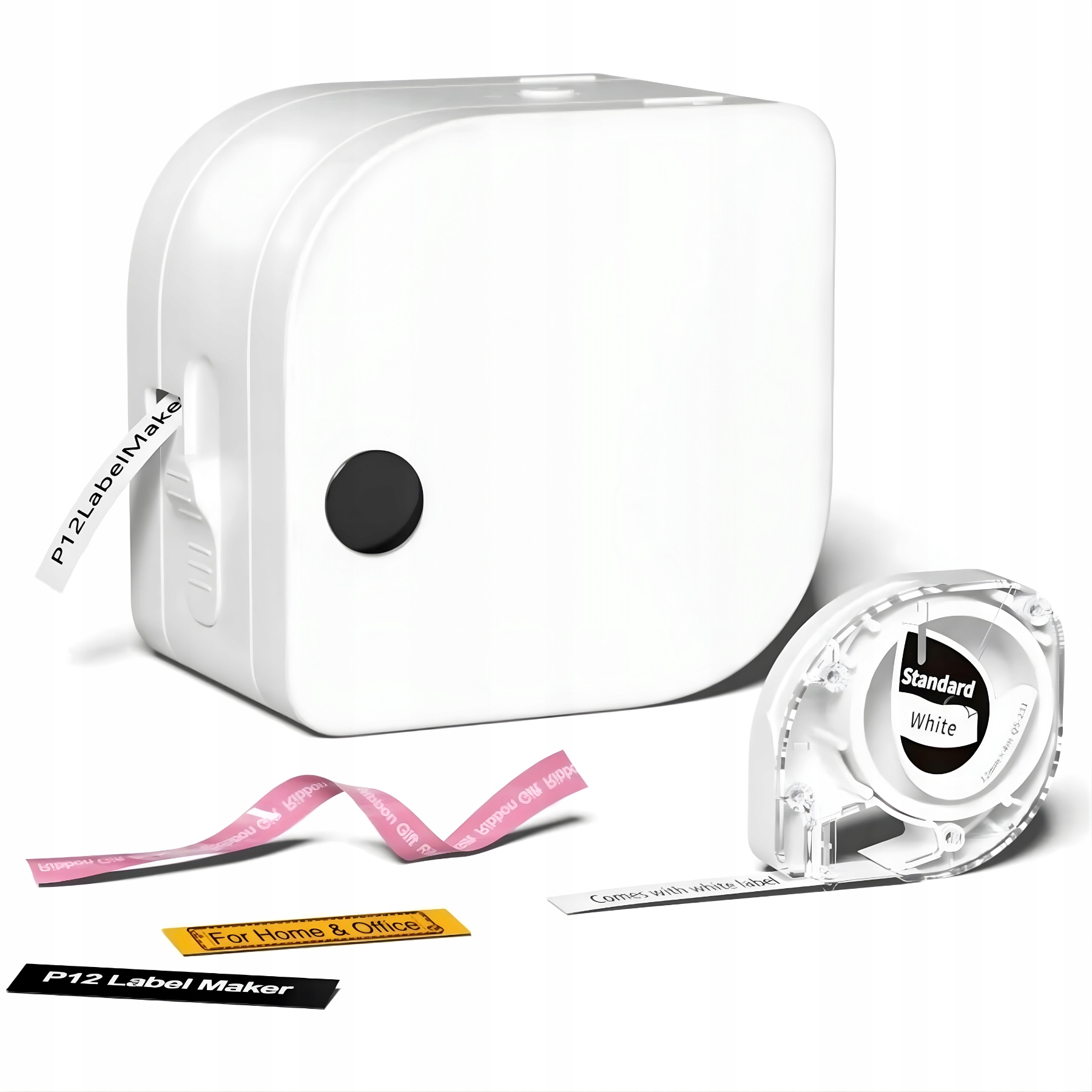 PHOMEMO P12 MINI DRUKARKA BLUETOOTH DO ETYKIET NAKLEJEK ETYKIECIARKA 12mm