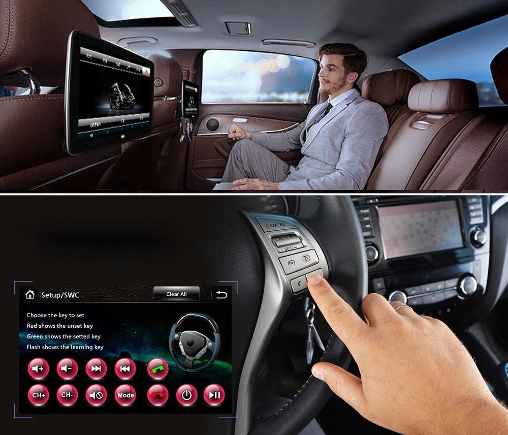 RADIO SAMOCHODOWE 2DIN BT MIRRORLINK 7" OPEL Marka Awesafe