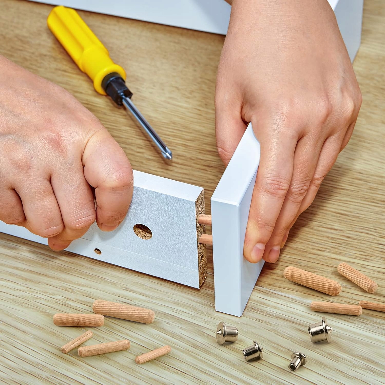 1 TORBA DREWNIANE KOŁKI DREWNIANE KABLOWANE Marka bez marki