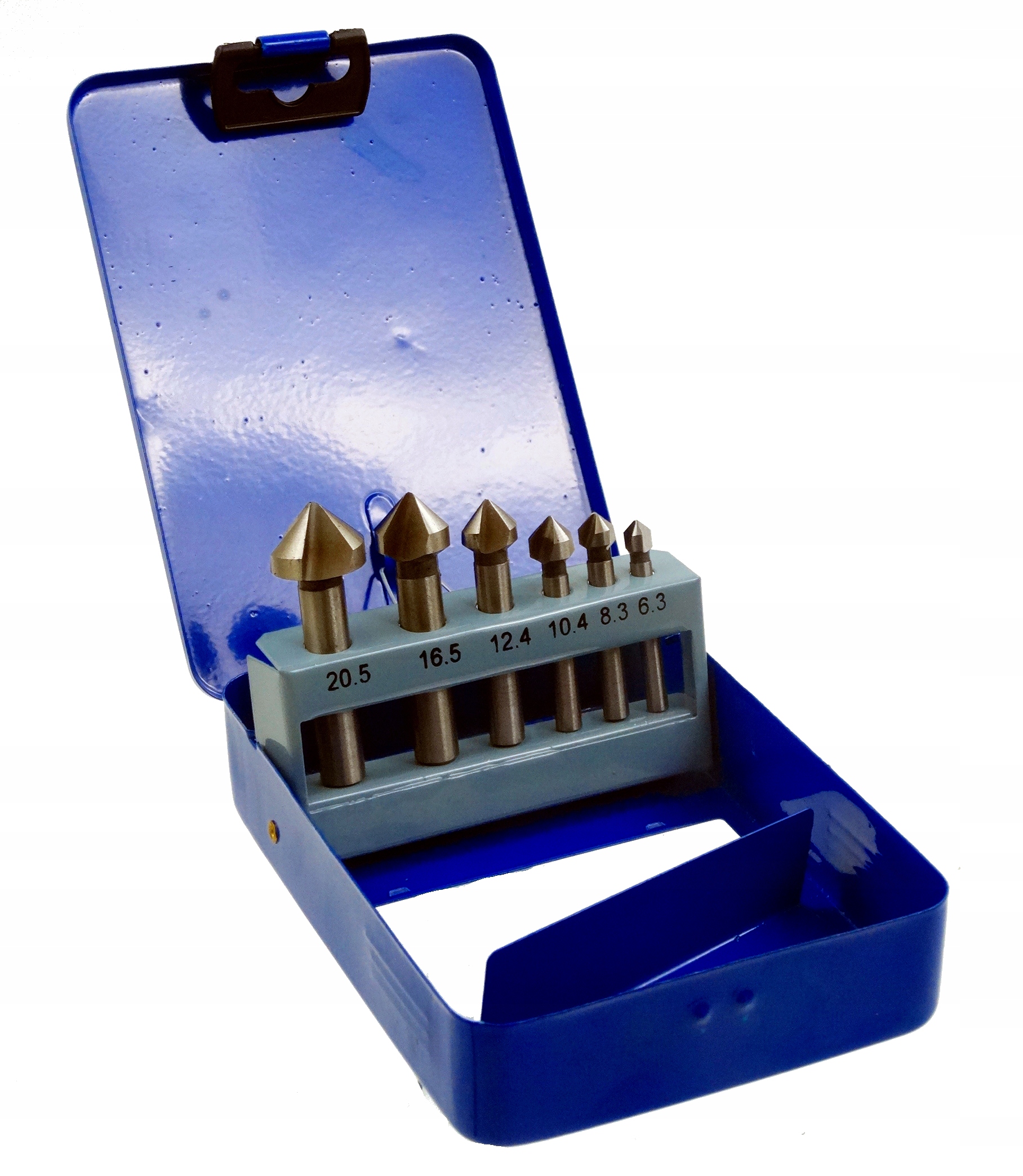 

Pogłębiacz stożkowy fazownik zestaw frez 6 szt Fpg