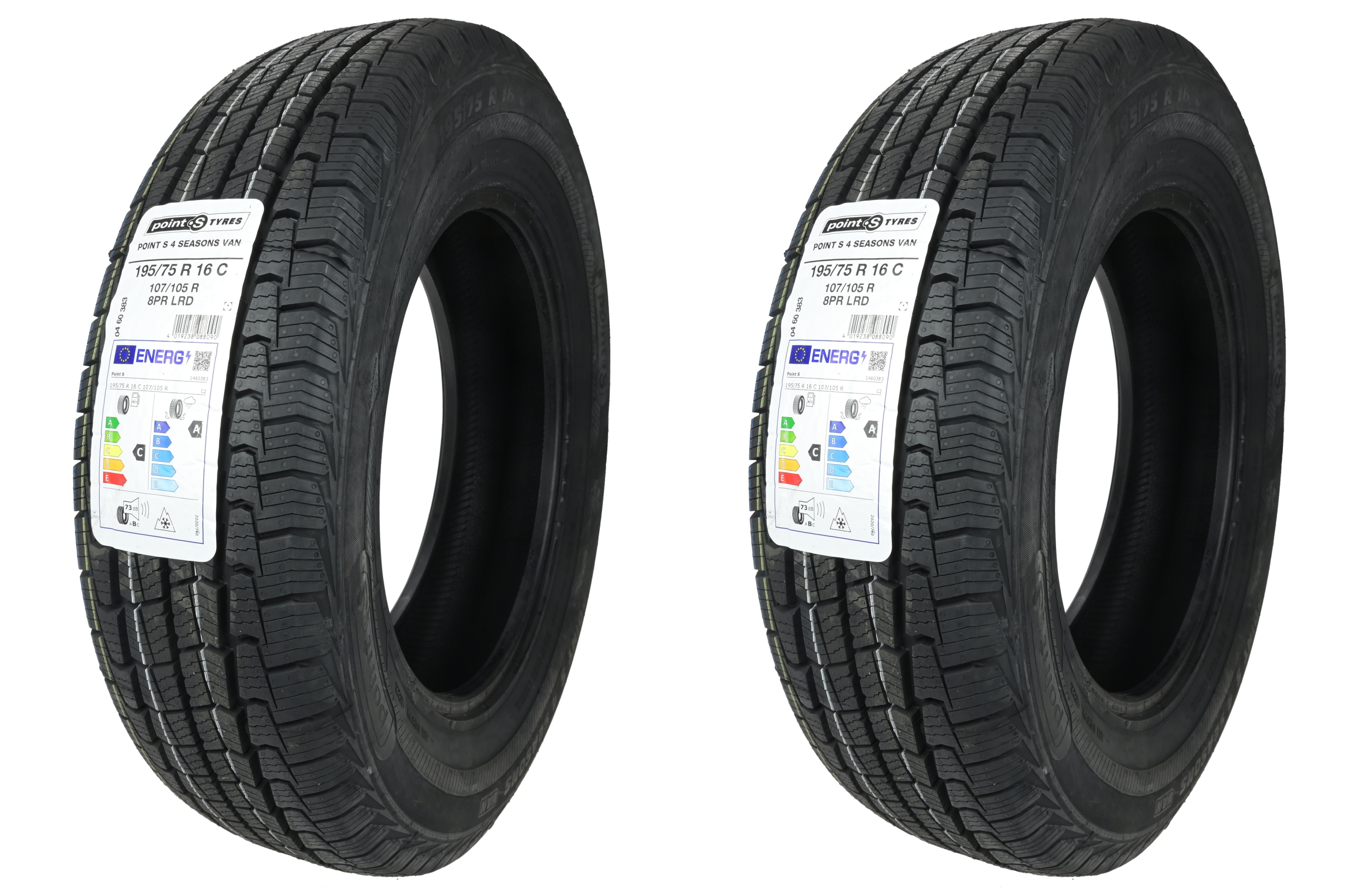 

2 x 195/75R16C 107/105R Point S Całoroczne