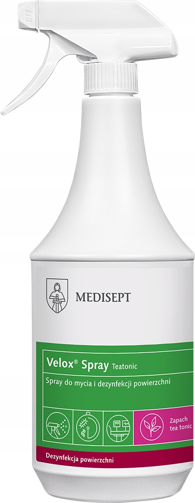 

Velox Spray 1L Dezynfekcja Powierzchni Tea Tonic