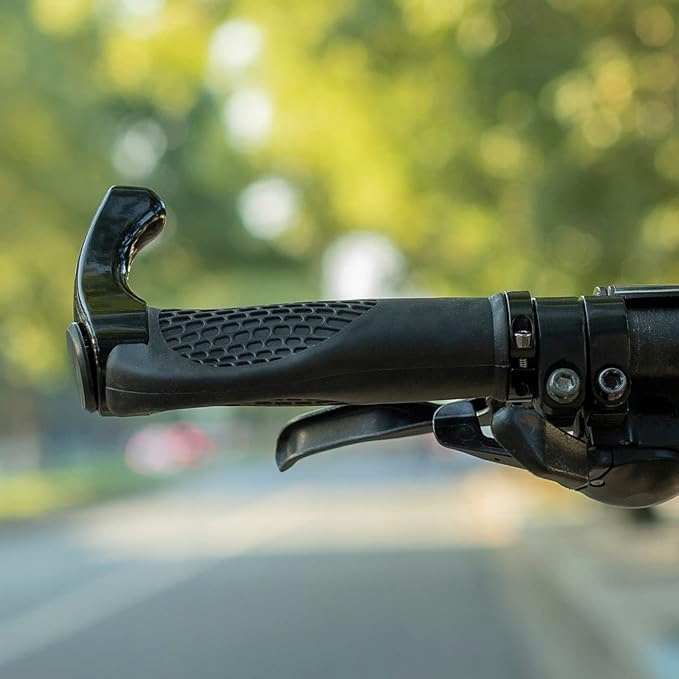 ROCKBROS ZESTAW CHWYTÓW DO KIEROWNICY ERGONOMICZNE ROGI PROFILOWANE RĄCZKI Marka Rockbros