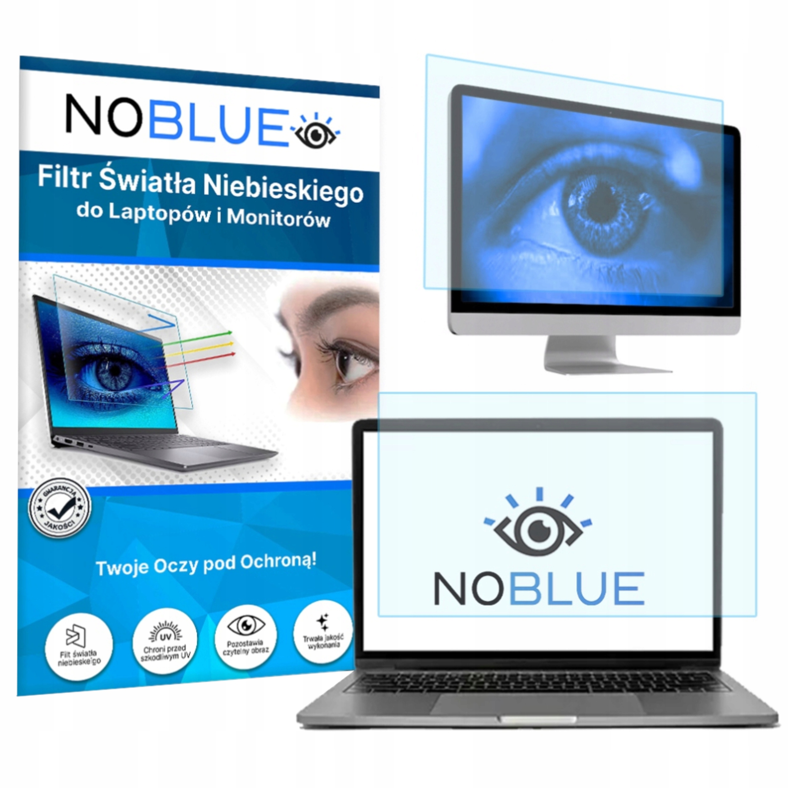 Filtr 13,3" Modrého Světla Pro Notebook Na Obrazovku, Ochrana Očí Matný