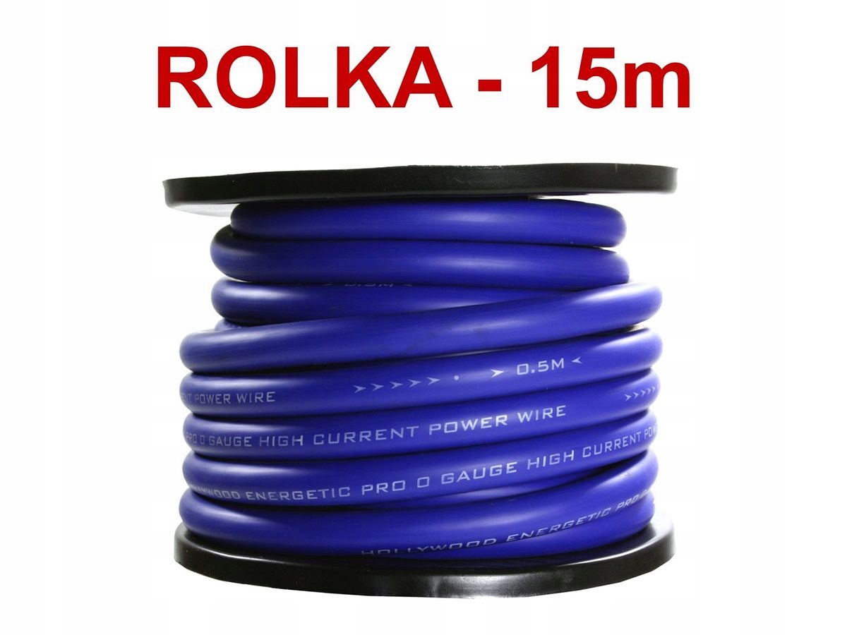 Hollywood Pro PC-BL0 – napájací kábel 53 mm2 15 m