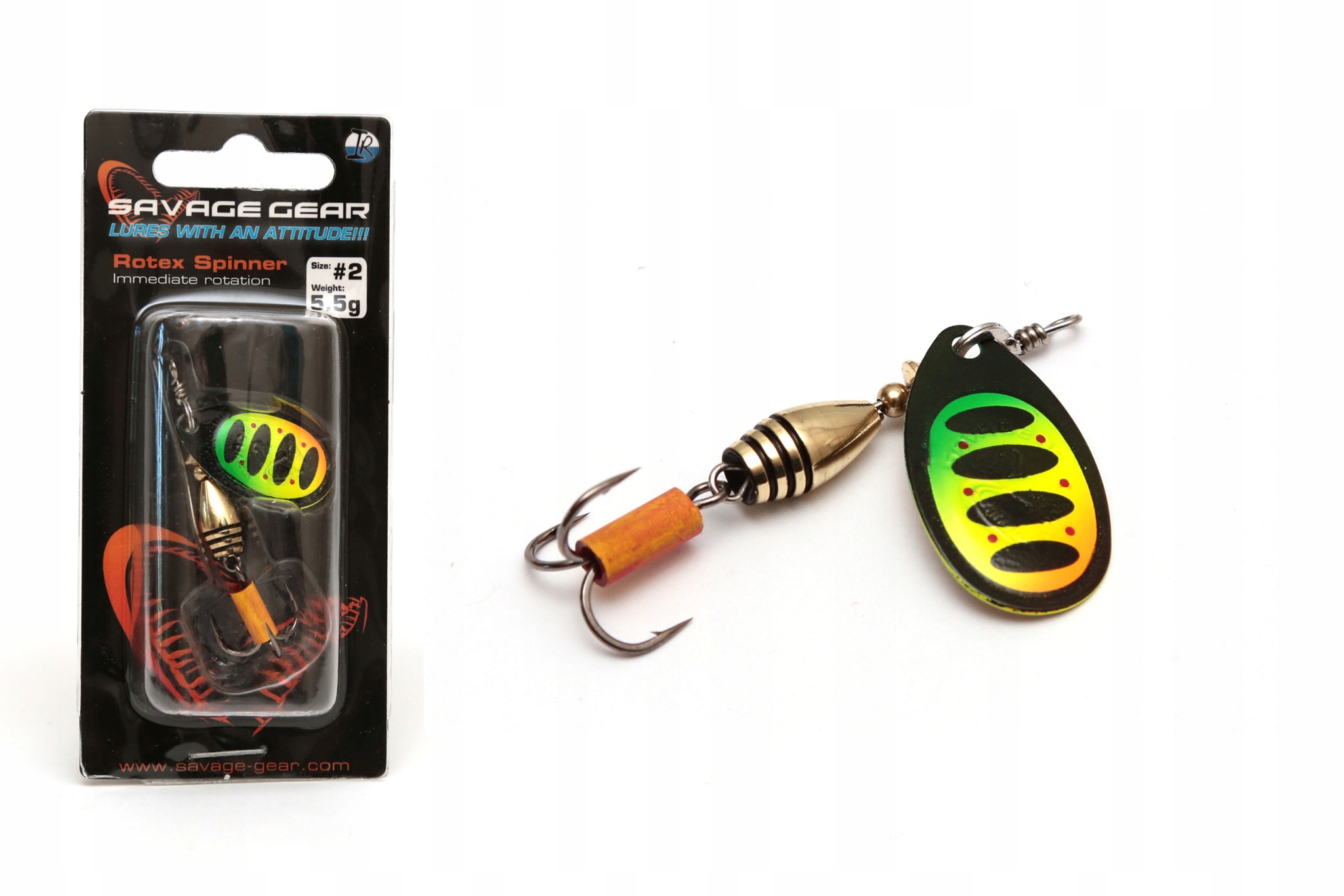 Obrotówka Savage Gear Rotex FIRETIGER-5,5 g