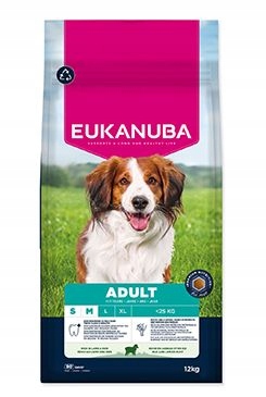 Levně Eukanuba Dog Adult Small&Medium rich in Lamb 12kg