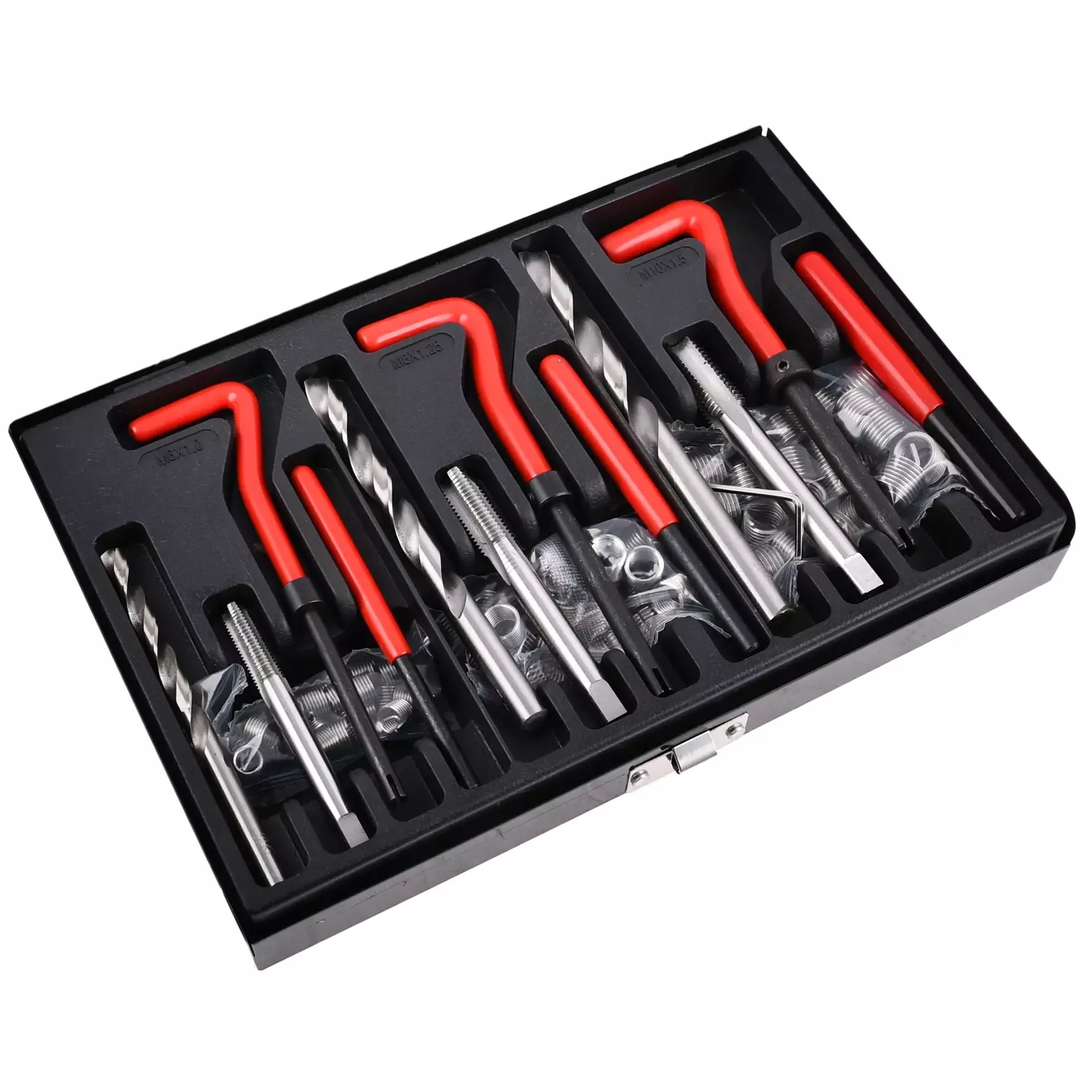 Zestaw do naprawy zerwanych gwintów M6 M8 M10 Marka JM