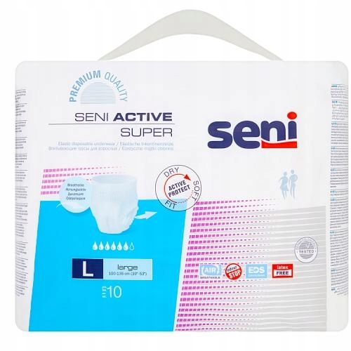

Seni Active L 10sztElastyczne majtki chłonne