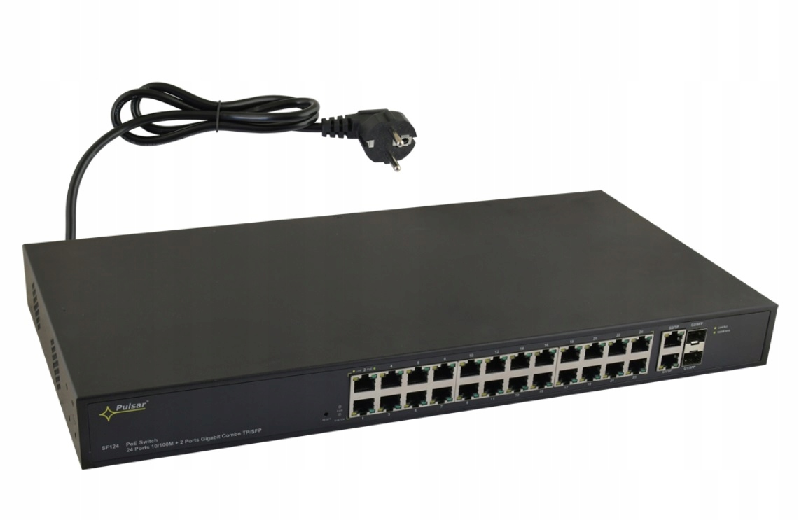 Switch Pulsar SF124 26-portowy dla 24 kamer