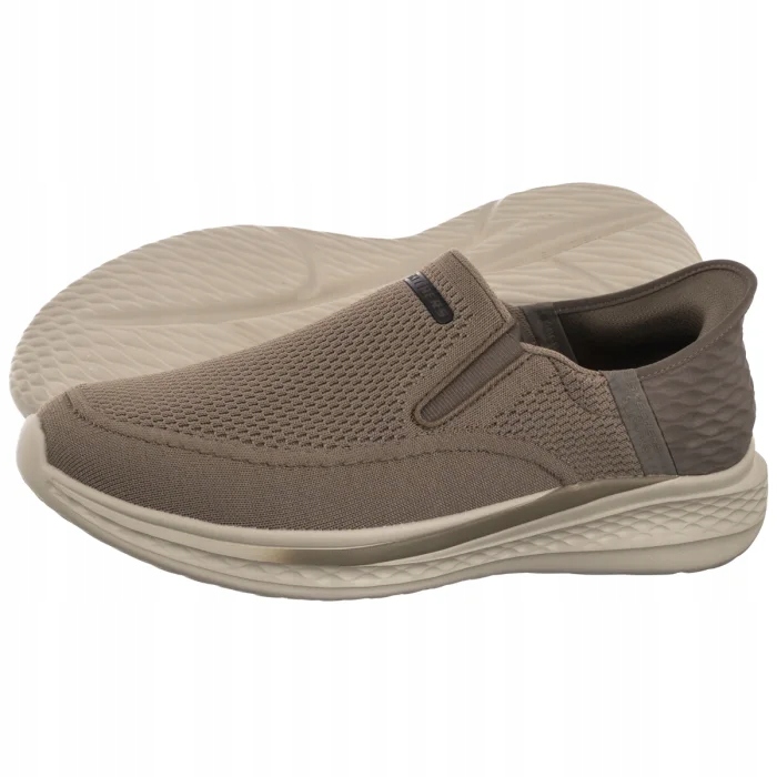 Pánské boty Slip-On Skechers Slade Deacon Taupe 210887 Béžová