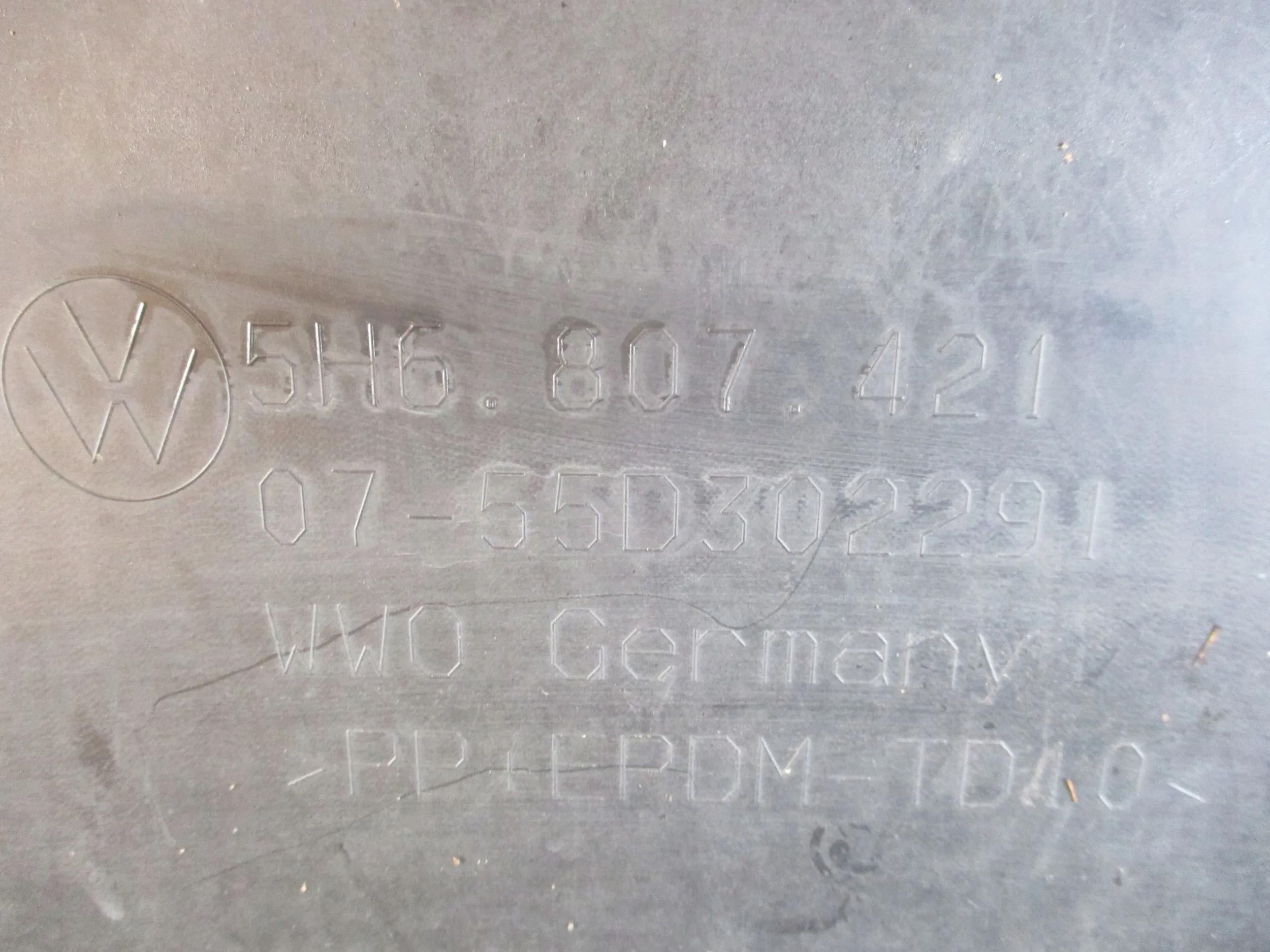 bumper rear part rear VW GOLF VIII HB 5H6