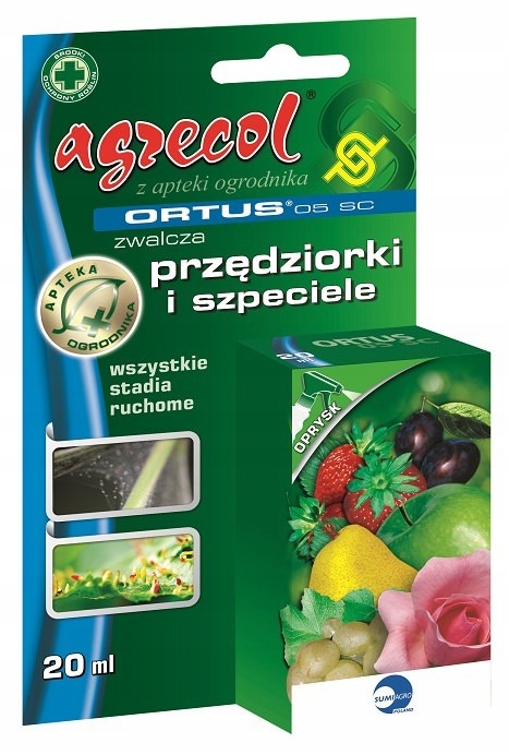 

Ortus 05 Sc 20 ml Agrecol przędziorki i szpeciele