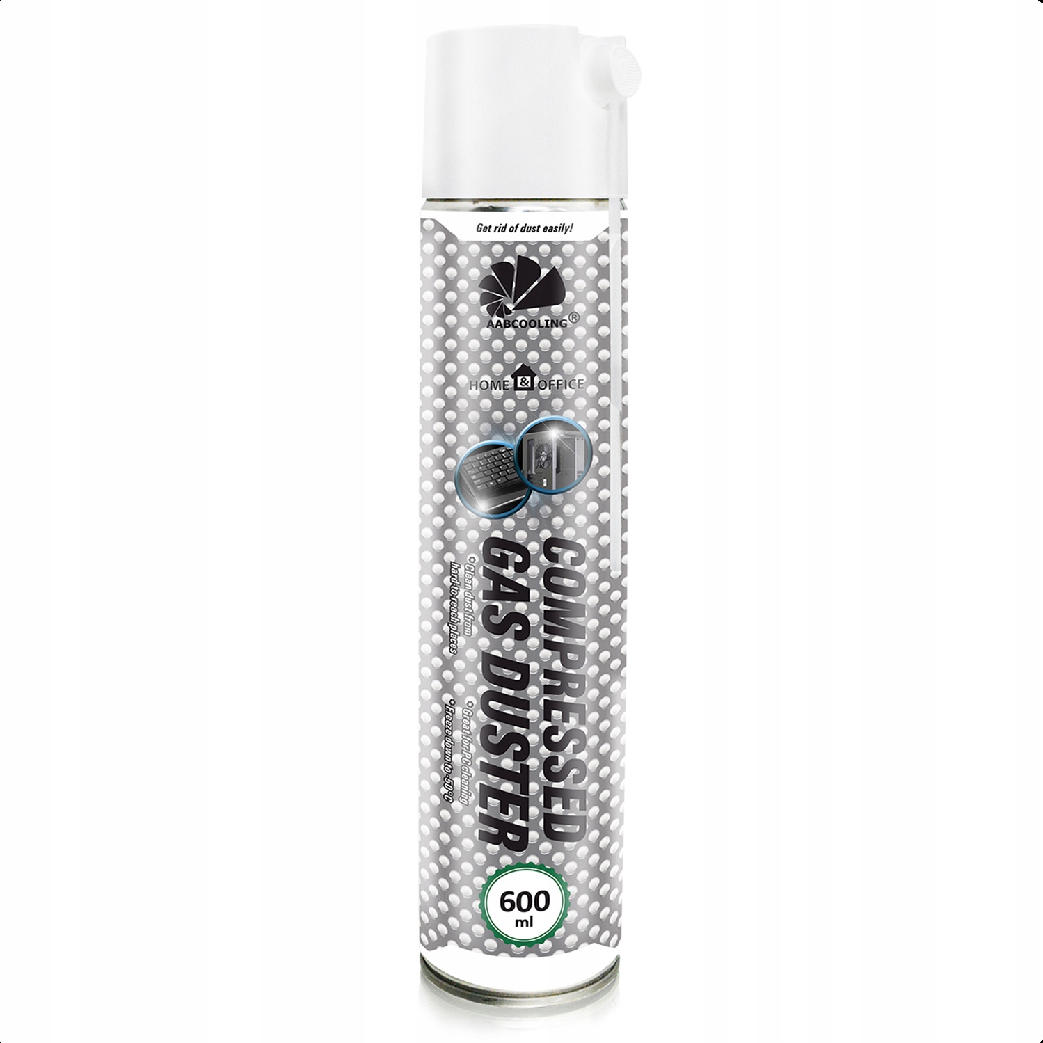 AABCOOLING SPRĘŻONE POWIETRZE 600ml do CZYSZCZENIA ELEKTRONIKI PC TV AGD