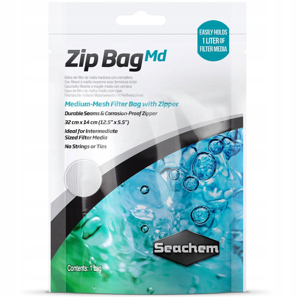 

Seachem Zip Bag Medium Worek na media filtracyjne