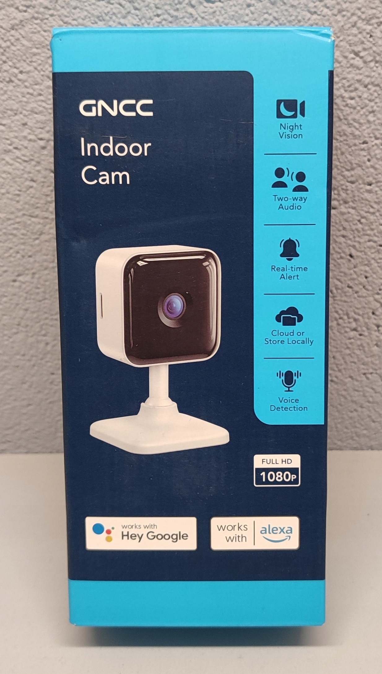 GNCC Kamera Wewnętrzna 1080P Nocna Wizja Alarm Ruchu Dźwięku Alexa — miniatura 14