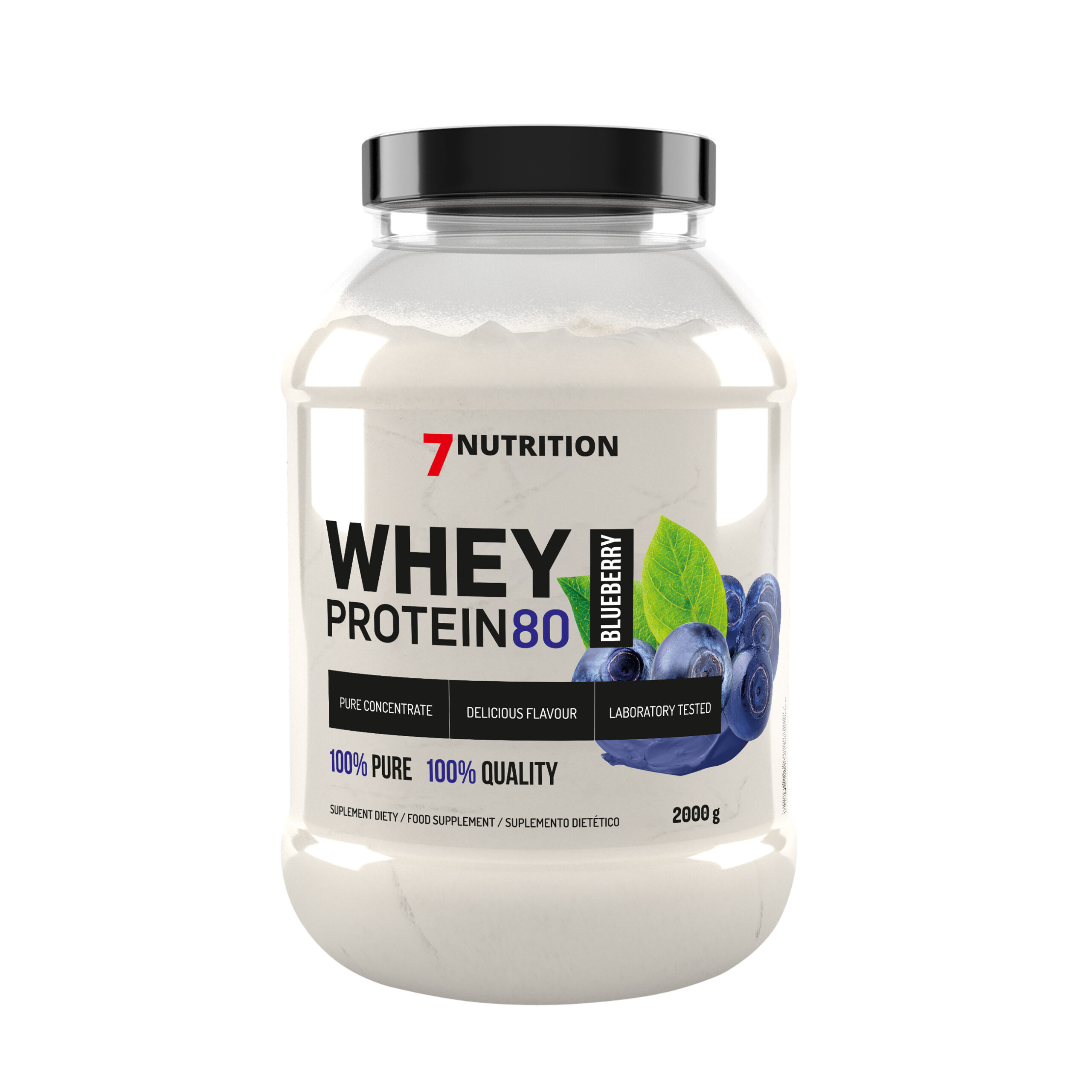 7NUTRITION Whey Protein 80 2000 g Wpc Protein