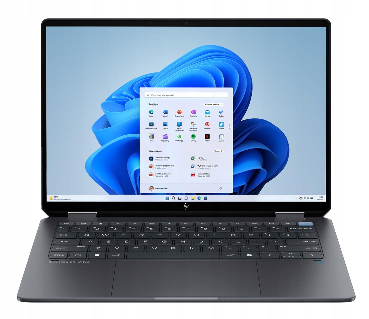 Laptop Hp OmniBook Ultra Flip Ultra 7-256V/16GB/1TB/Win11