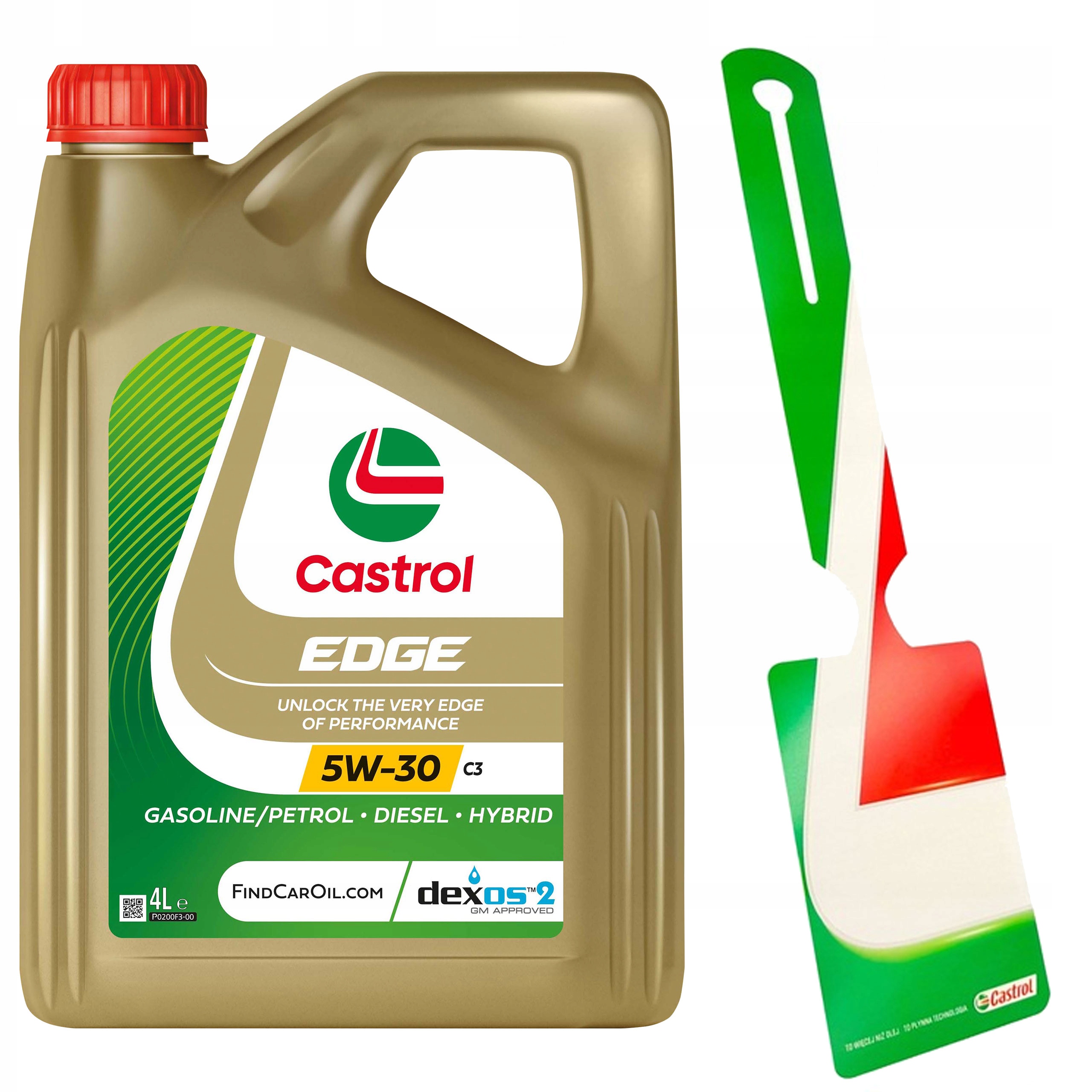 Motorový olej Castrol Edge 5W-30 C3 Pc 4L servisní závěs