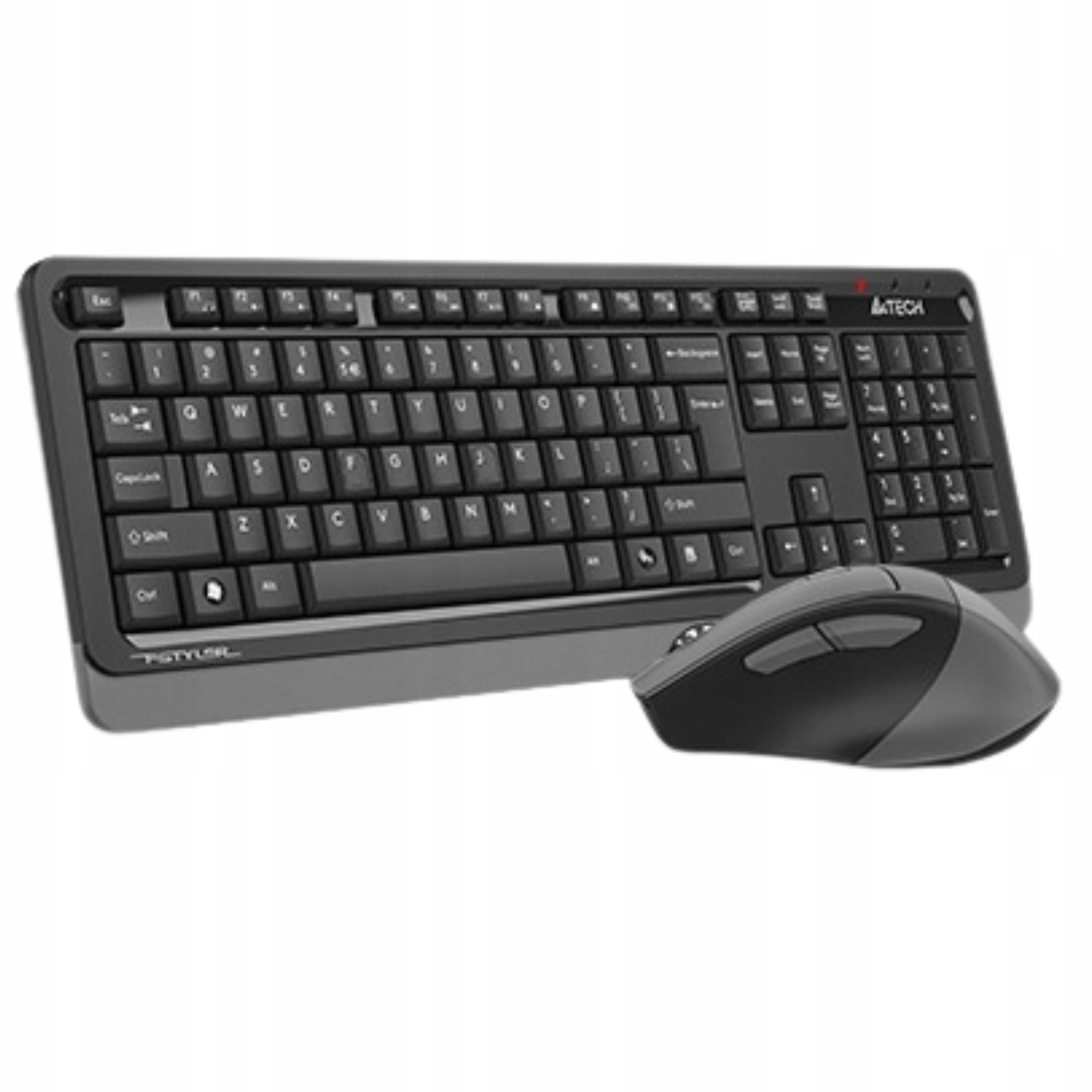 Zestaw bezprzewodowy klawiatura mysz A4Tech Fstyler FG1035 Rf
