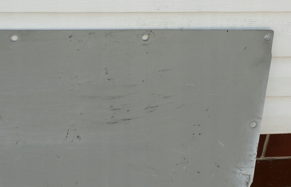 Blende Abdeckung ZABUDOWA Seite links heck mitte VW TRANSPORTER IV T4 MULTIVAN