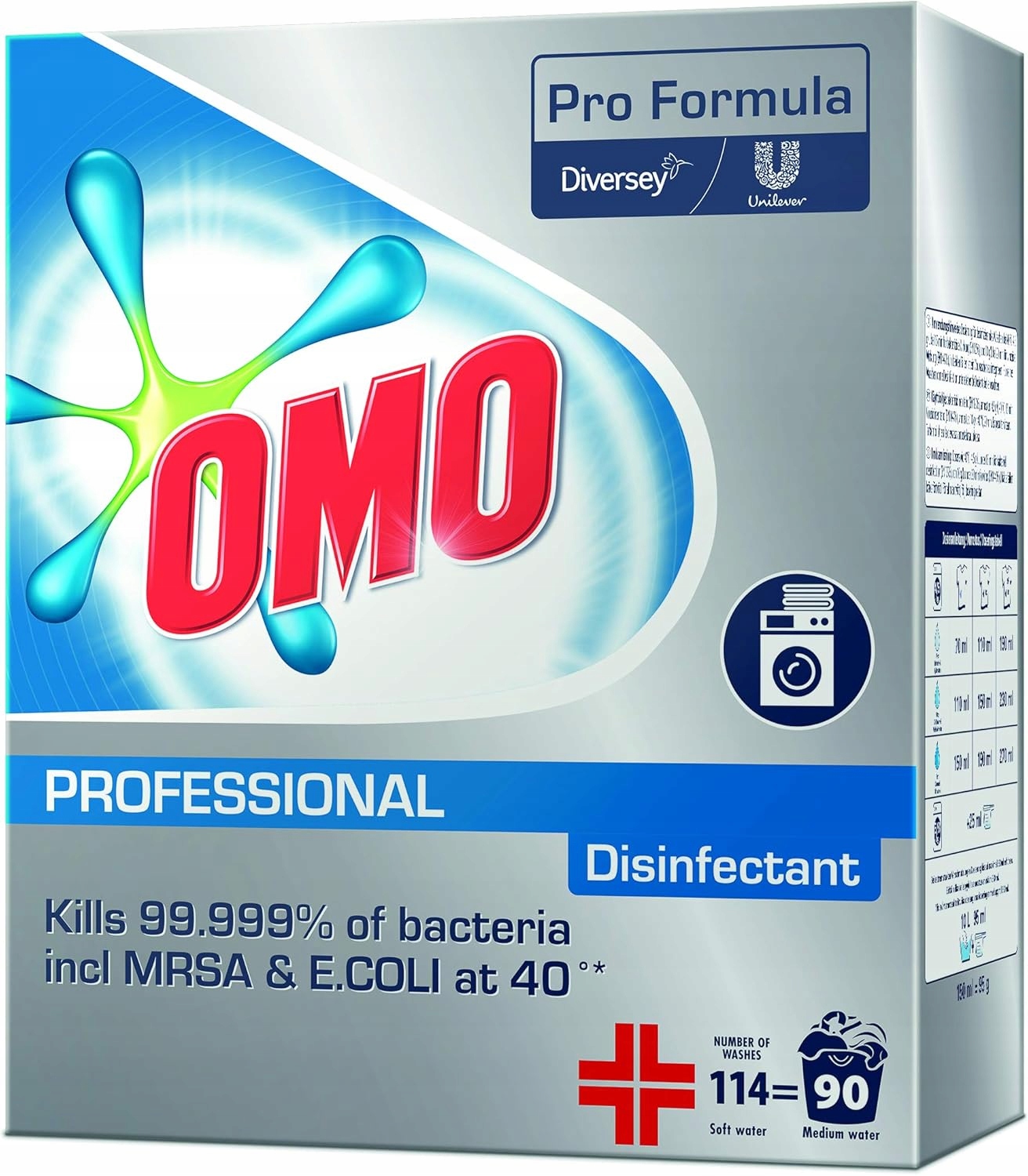 Levně Prací prášek Omo Professional dezinfekční 8,5 kg AH7821