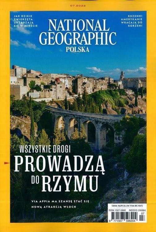 NATIONAL GEOGRAPHIC POL 7/22 WSZYSTKIE DROGI PROW.
