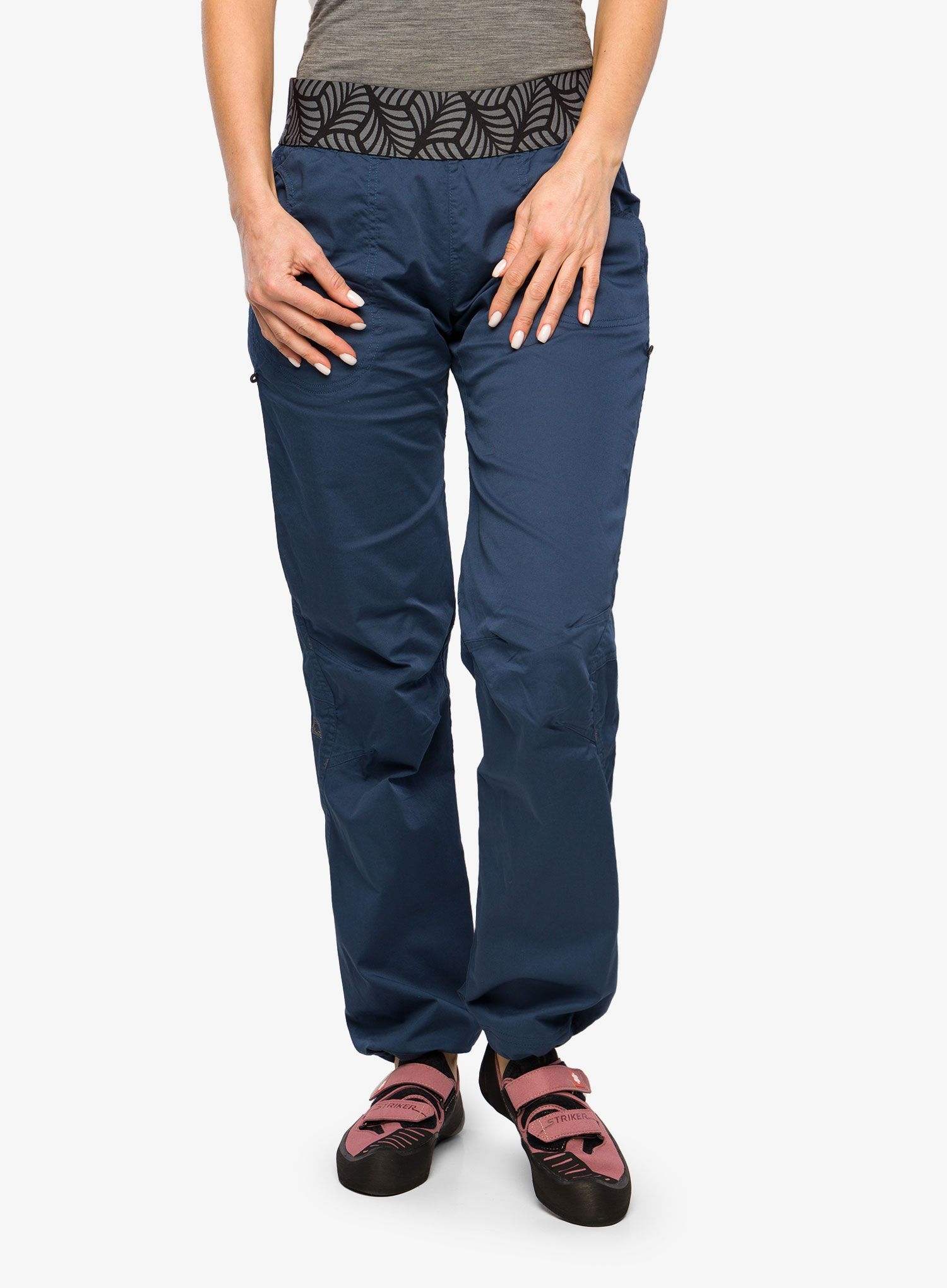 Dámské lezecké kalhoty Ocun Pantera Organic Pants modré sargasso sea