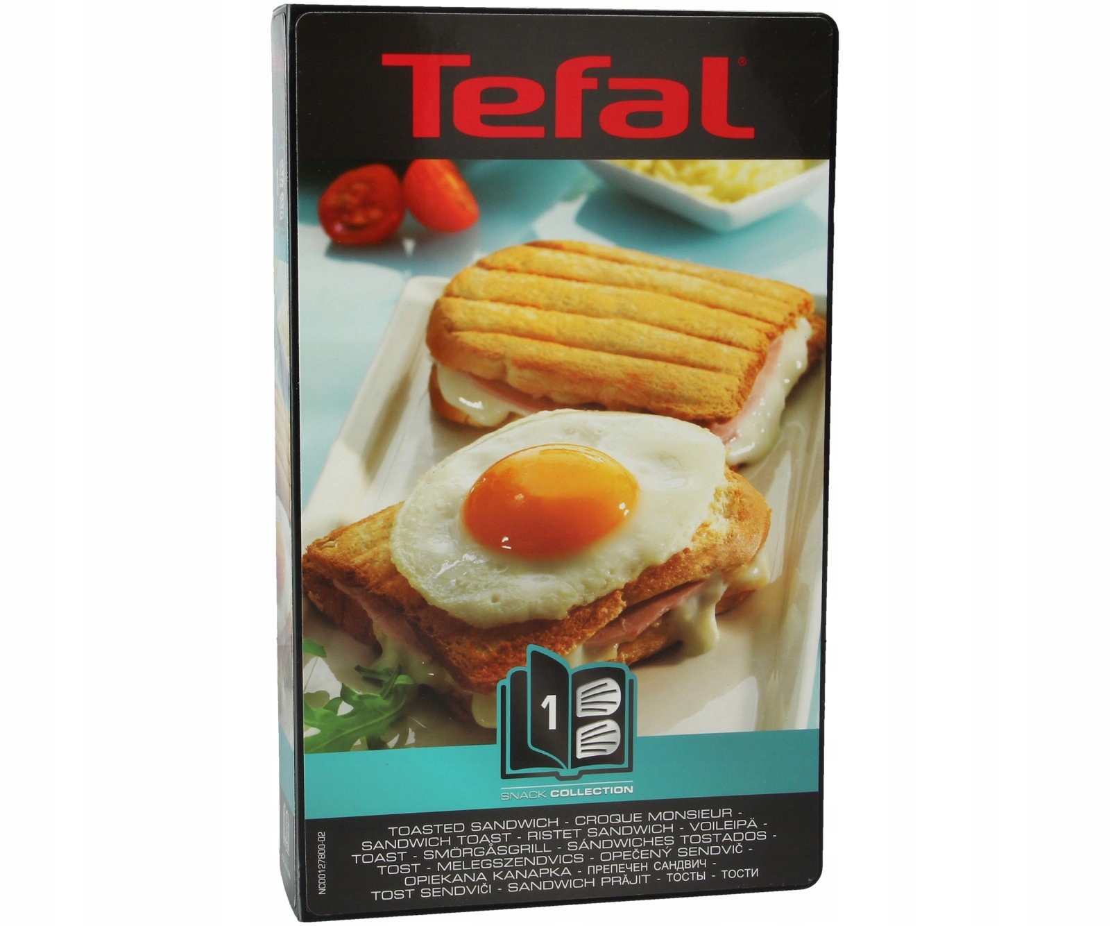 

Płyty Tefal Xa 800112 Snack Collection Kanapki