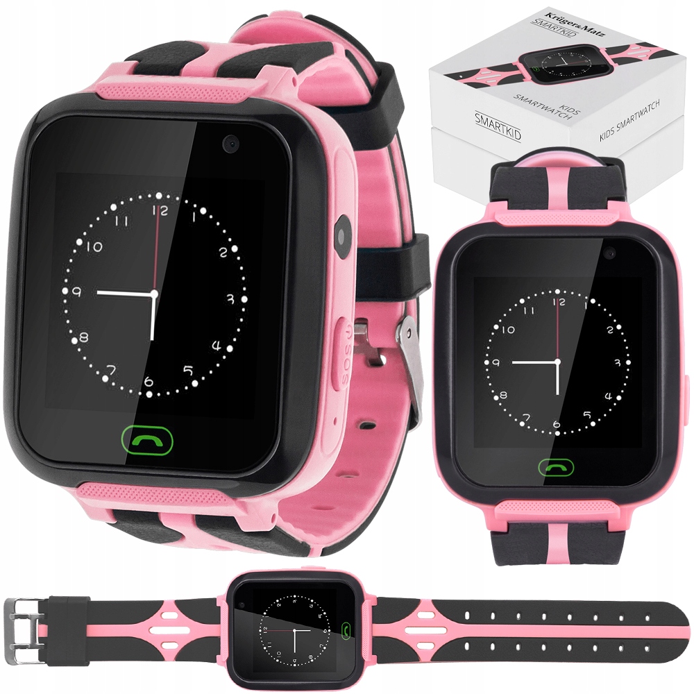 ZEGAREK SMARTWATCH DLA DZIECI GPS SOS SMARTŁOCZ