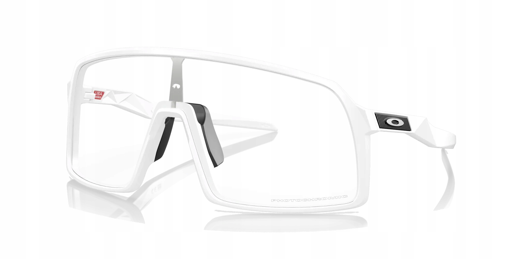 Brýle Oakley Sutro Matte White, Clear Photochromic