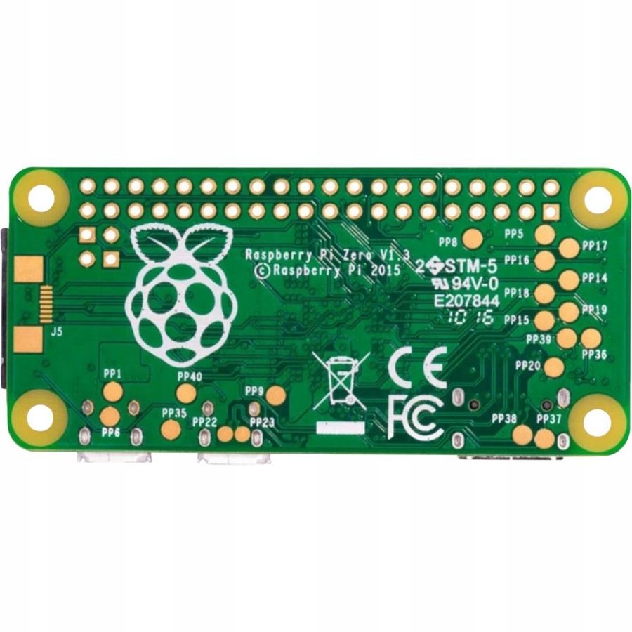Raspberry Pi Zero mikrokomputer JEDNOPŁYTKOWY 1 GHz 512 RAM 40 PIN GPIO EAN (GTIN) 4064161178035